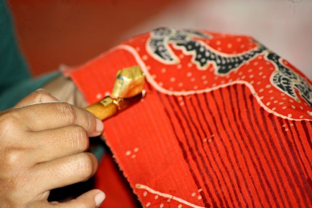 Batik puspa Maja